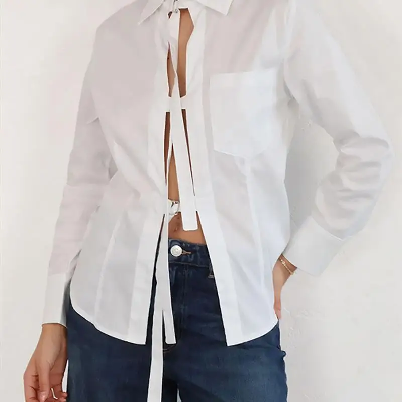 الخريف الشتاء الملونة طويلة Sve المرأة irts القطن تخفيف Sle مريحة للتنفس الجلد ودية تشوه irts #2