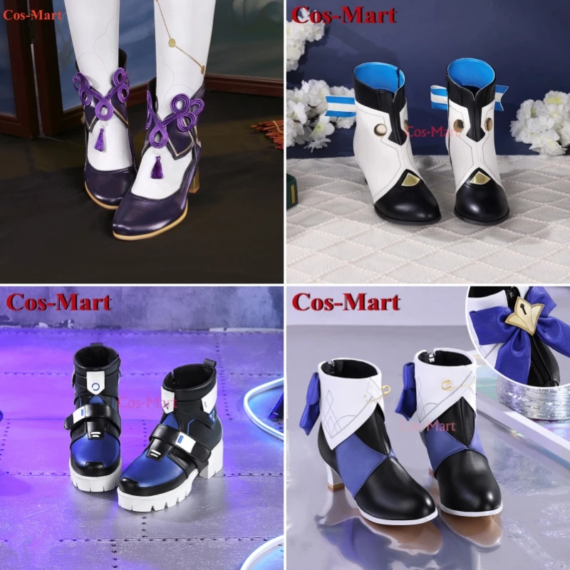 

Cos-Mart Game Honkai: Star Rail Herta/Silver Wolf/Pelageya Sergeyevna/Fu Xuan Shoes Cosplay Short Tube Boots Used Accessories