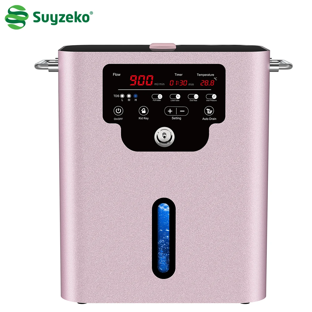 

Suyzeko 900ML Hydrogen Inhalation Machine Hydrogen Water Generator H2 Molecular Inhaler Therapy Device SPA Relaxation Treatment