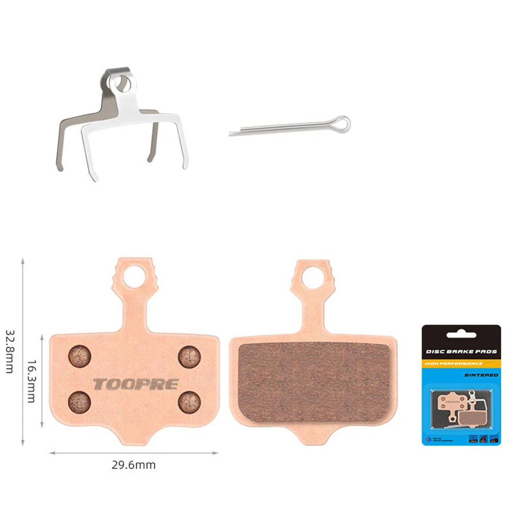 Bicycle Sintering Disc Brake Pads Metal Heat Dissipation Brake Pads For-Shimano For Sram Bike Accessories Cycling Parts