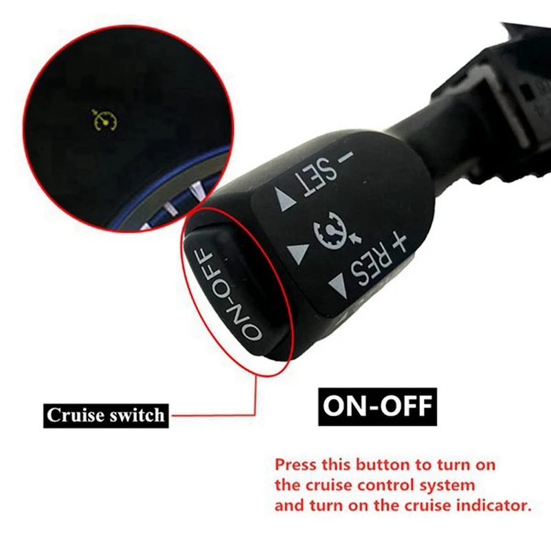 2X Steering Wheel Cruise Control Switch 84632-34011 With Cover 45186-47030-C0 For Toyota Prius Plug-In Hybrid Aqua