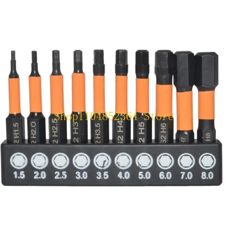 652F Professional 20pcs 50mm Tip 1/4