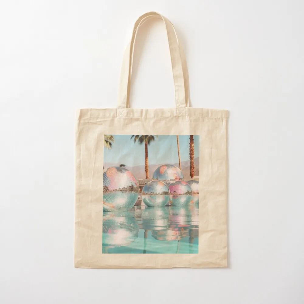 

Disco Pool Party Tote Bag Canvas shoulder bag cute pouch bag great Canvas Tote