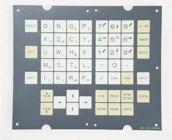 Suitable for CNC system A98L-0005-0020 # C key film key panel film