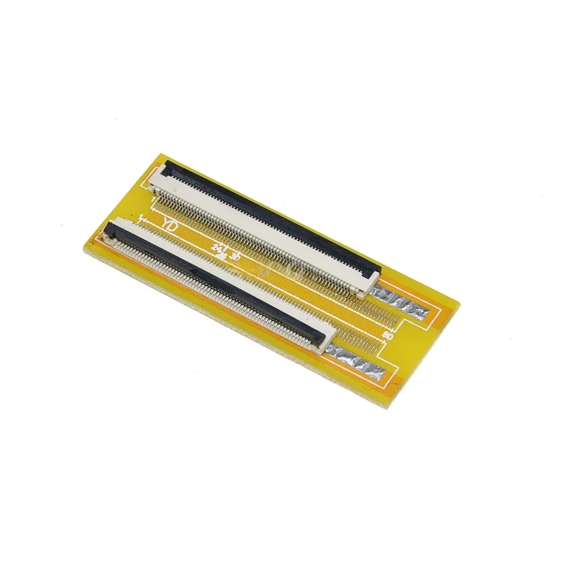1PCS 0.5mm Pitch FPC Extension Adapter Board, 64Pin 68Pin 80Pin 96Pin FFC Flexible Flat Cable, LVDS 4K 8K HD LCD Screen Ribbon C