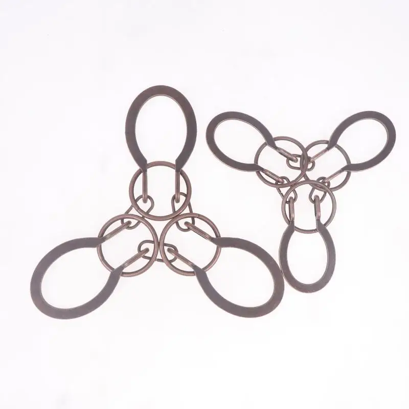 

1Pc 3D Alloy Metal Puzzle Brain Teaser Ring Removal Adults Kids IQ Challenge Games Horseshoe Lock Old Lock Shackles Solution Wit