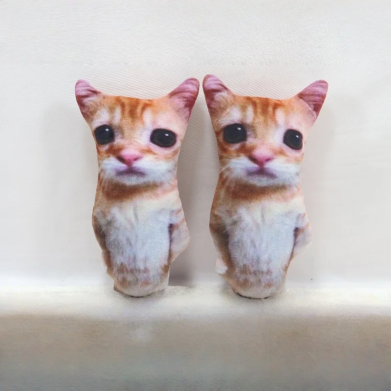 Simpatici giocattoli di peluche per gatti El Gato Wowwow Bambole per gatti Peluche Simulazione Animali di peluche Regalo di festa di compleanno Giocattolo da collezione per bambini