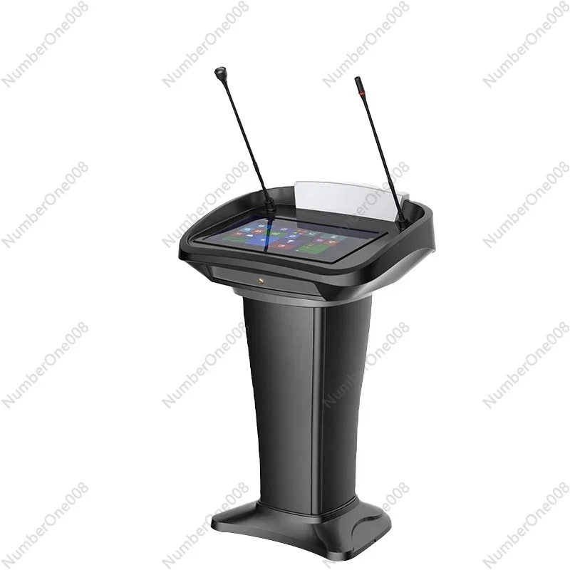

V-Shape Church Lectern Hotel Conference Room Display Stand Acrylic Podium High-Quality