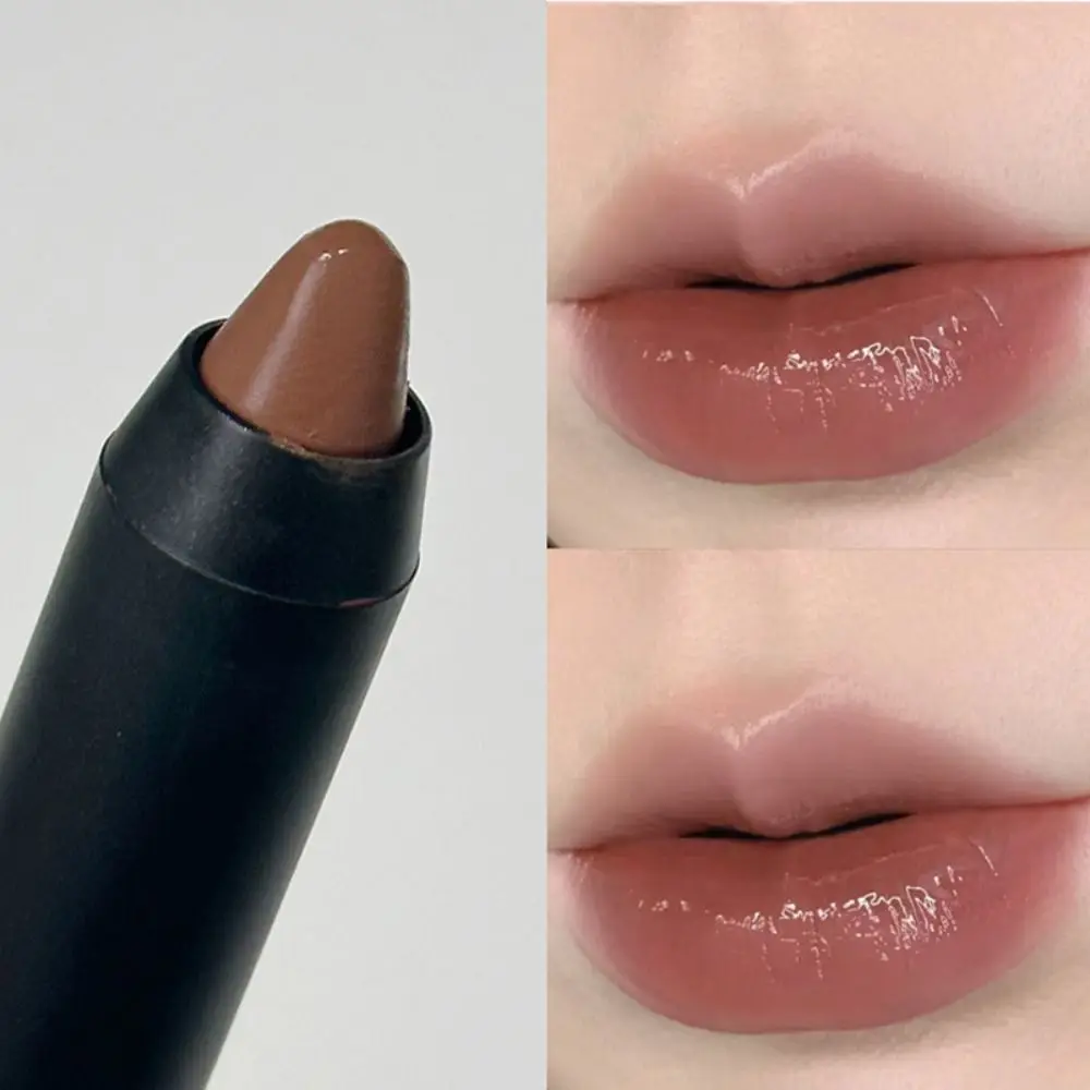 Velvet Matte ลิปสติก Crayon กันน้ํา Long Lasting Lip Contouring ปากกา Moisturizing Lip เครื่องสําอาง