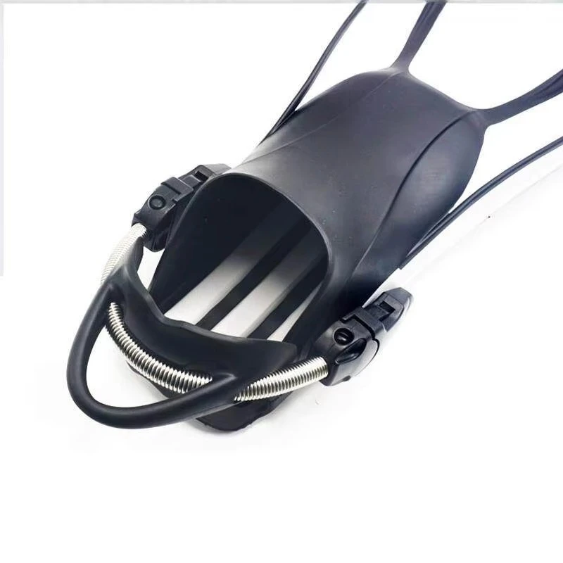 stainless steel diving fins, frog shoes, spring strap accessories, hippopotamus diving