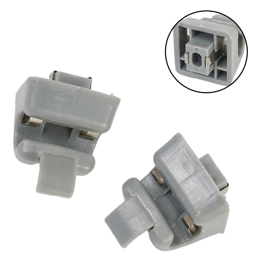 

2PCS Car Sun Visor Hook Clip 126-810-00-12-8412 For Mercedes For Benz W123 W124 Interior Visor Clip Car Truck Accessories