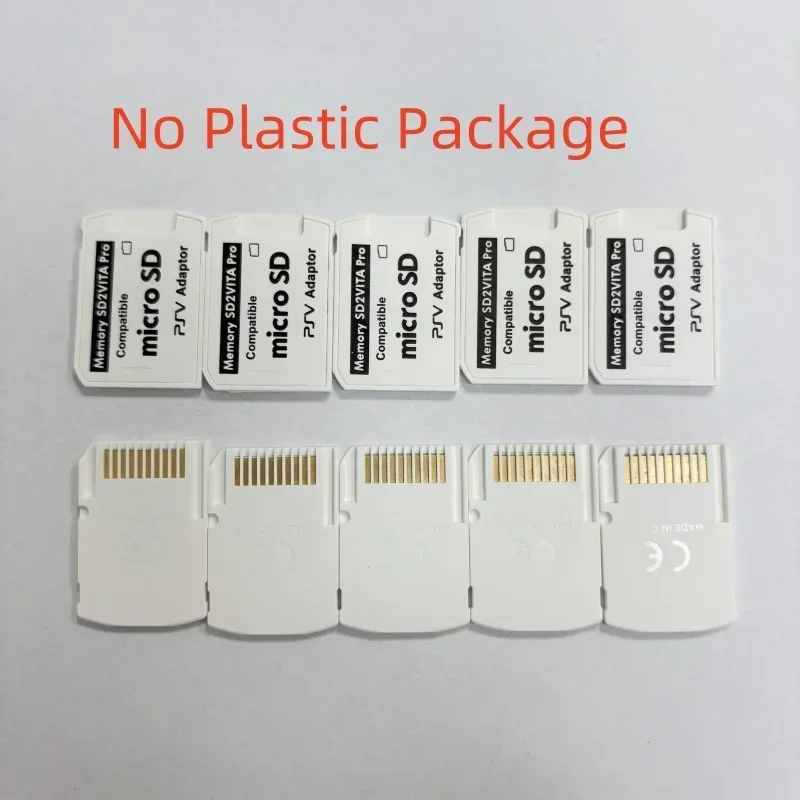 30 Buah/Lot Tanpa Paket Menghemat Pengiriman untuk Ps Vita Psvita Psv 1000 2000 Memori Sd2vita Pro Kompatibel Adaptor Kartu Sd Tf V5.0 Putih
