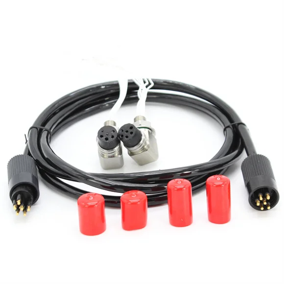 Double Head MCIL6M MCBHRA6F IP69k Subsea Coaxial Connector For Power Applications ODM Supply-Connector Accessories