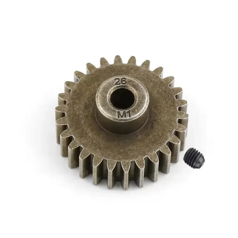 26T Motor Gear Pinion Gear 1.0M 5mm 6497 for TRXS Maxx Hoss RC Car Spare Parts Accessories