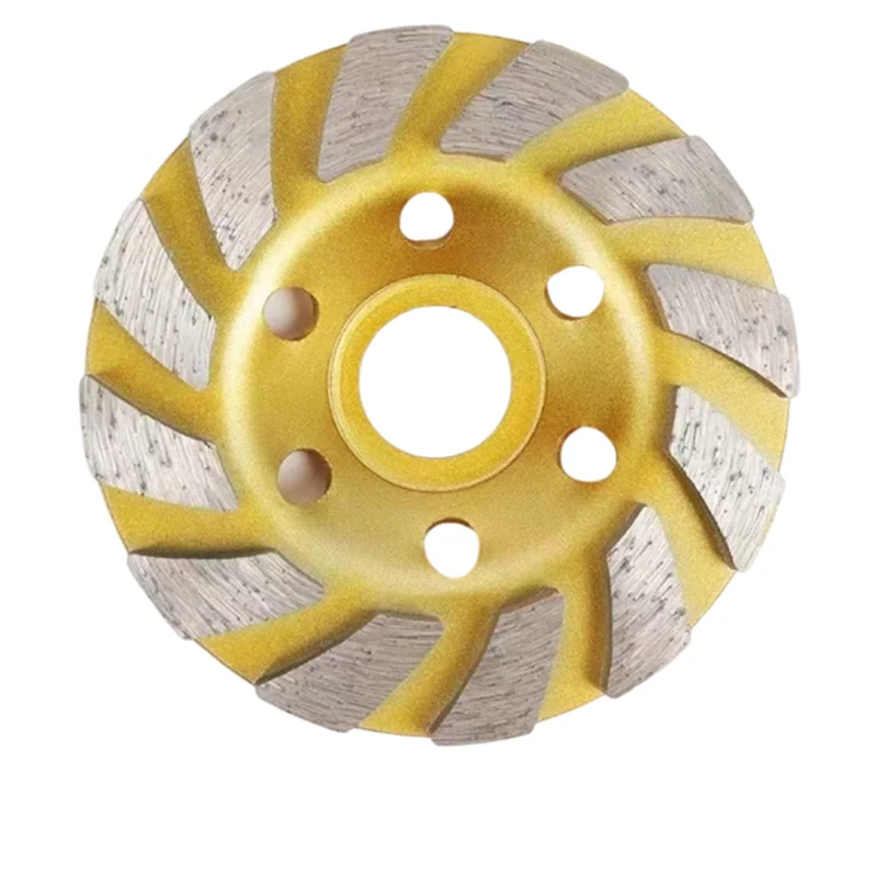 100mm Diamond Bowl Grinding Disc Angle Grinder Glass Marble Stone Concrete Grinding Wheel Ground Wave Grinding Disc