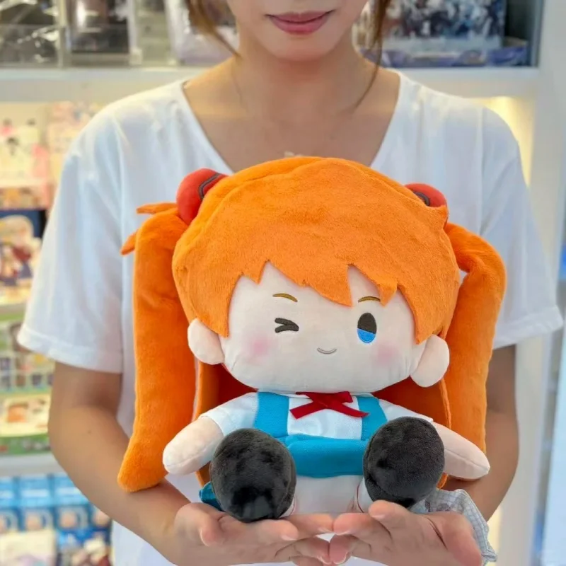 

Original Ldcx NGE Asuka Langley Soryu 28cm Plush Doll Cute Doll Pillow Anime Goods Collection Asuka Figure Toy Gift