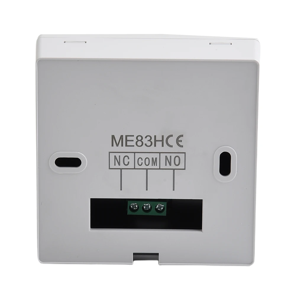Controller Room Thermostat Digital Gas Boiler Thermostat Battery Type Programmable Room Heating Blue Backlight