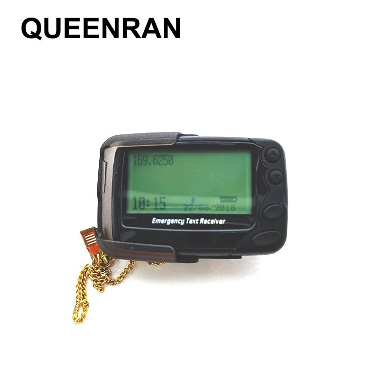 Pocsag Pager Emergency Text Receiver Alphanumeric Pagers Beepers 137-930MHz PLL or Crystal for Hospital Bar Hotel Restaurant