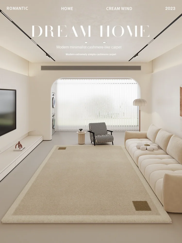 VIKAMA ضوء فاخر كريم نمط الفان - مراجعة Home Office Rug وسعره