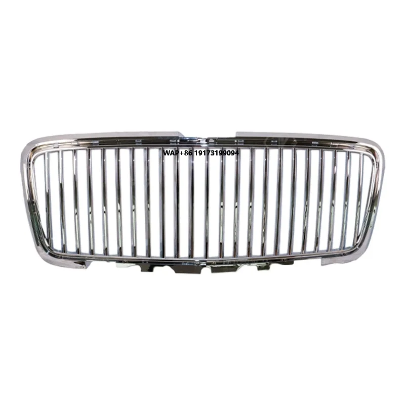 

High Quality Auto Body Kit 2024 Flying Spur Front Bumper Upper Silver Grille ABS Car Accessories Modified Flying Spur Facekit