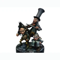 Unassambled   1/32  PEAT BOG TRIO 54mm ancient crew   soldier     figure  Resin figure miniature model kits Unpainted