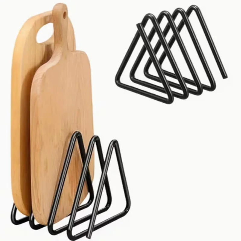 Suporte Triangular para Tábuas - Kitchen Cabinet Baking Organizer avaliação e preço