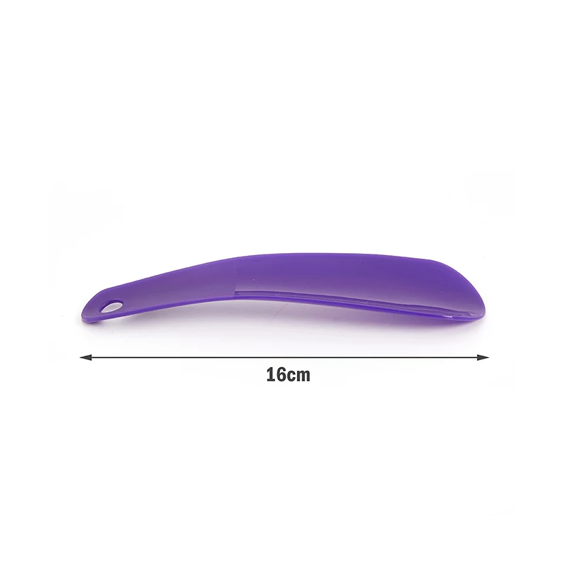 1PC Plastic Light Shoehorn Lazy Shoe Helper Long Handle Shoes Lifter Shoehorn Durable Convenient Labor-saving Flexible Sturdy