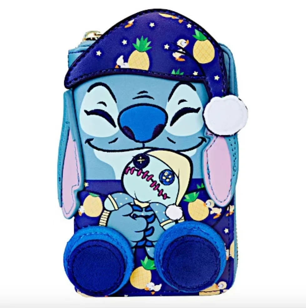 

New Loungefly Star Baby Stitch Series Anime Peripheral Pajama Purse Cute Fashion Coin Purse for Girls' Birthday Gifts