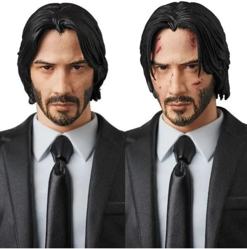 In Stock Mafex 085 John Wick Action Figure Collectible Model Joint Can Move Desktop Decoration Children'S Birthday Present Toys - view 4