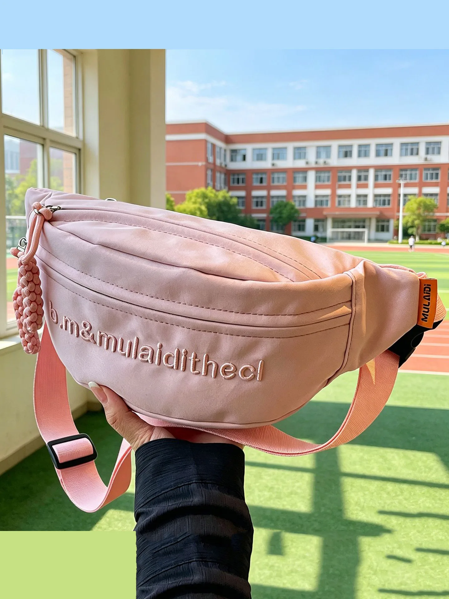 high-aesthetic-value-women's-chest-bag-2026-new-sport-riding-mobile-phone-bag-running-waist-bag-multi-functional-small-crossb