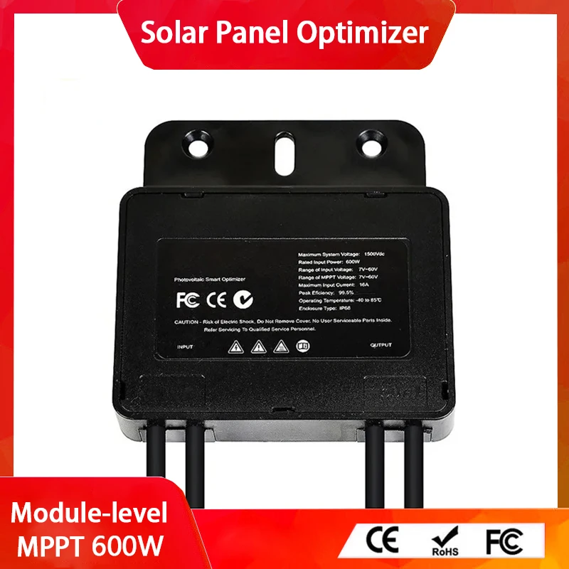 

MPPT Power Optimizer 600W Solar PV optimizer Solar panel optimizer optimizador para panel solar optimizer for photovoltaic solar