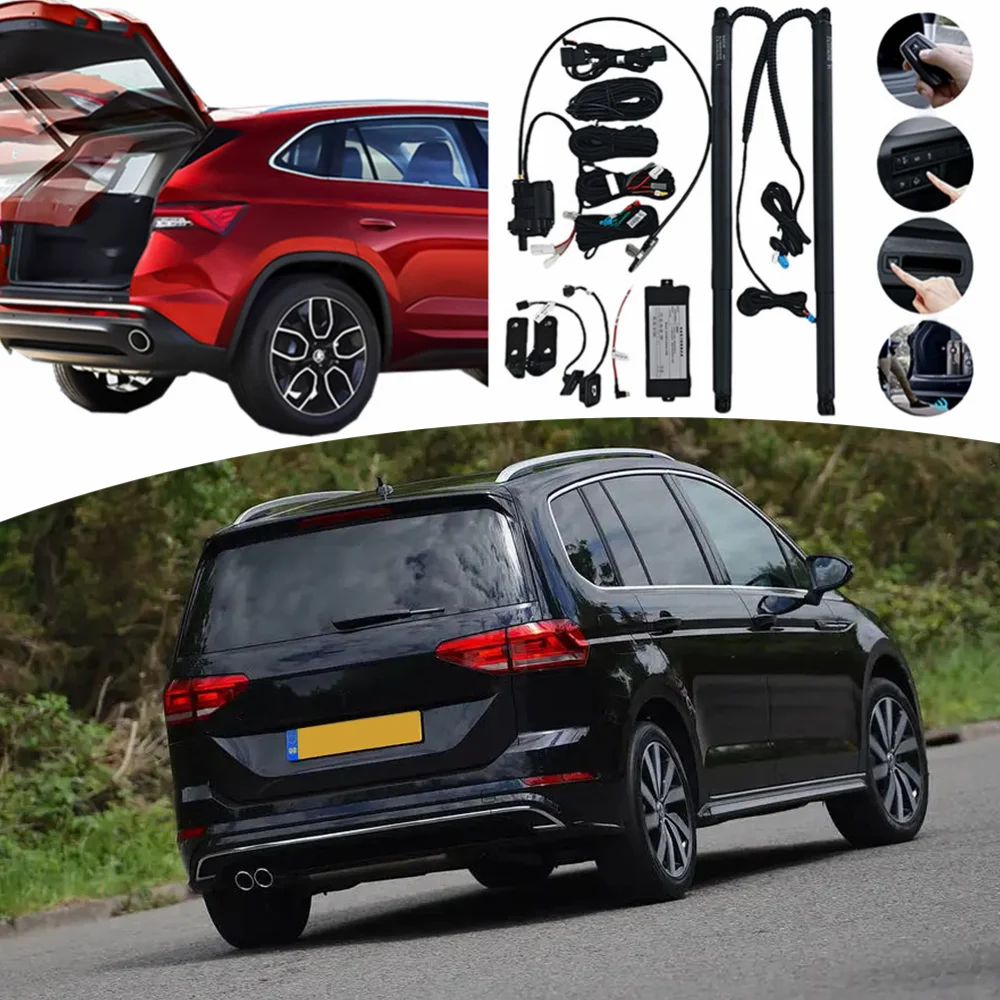 

Подходит для Volkswagen Touran 5T 2016-2025, система задней двери с электроприводом, поддержка подъема задней двери, дистанционное автоматическое управление, модифицированное
