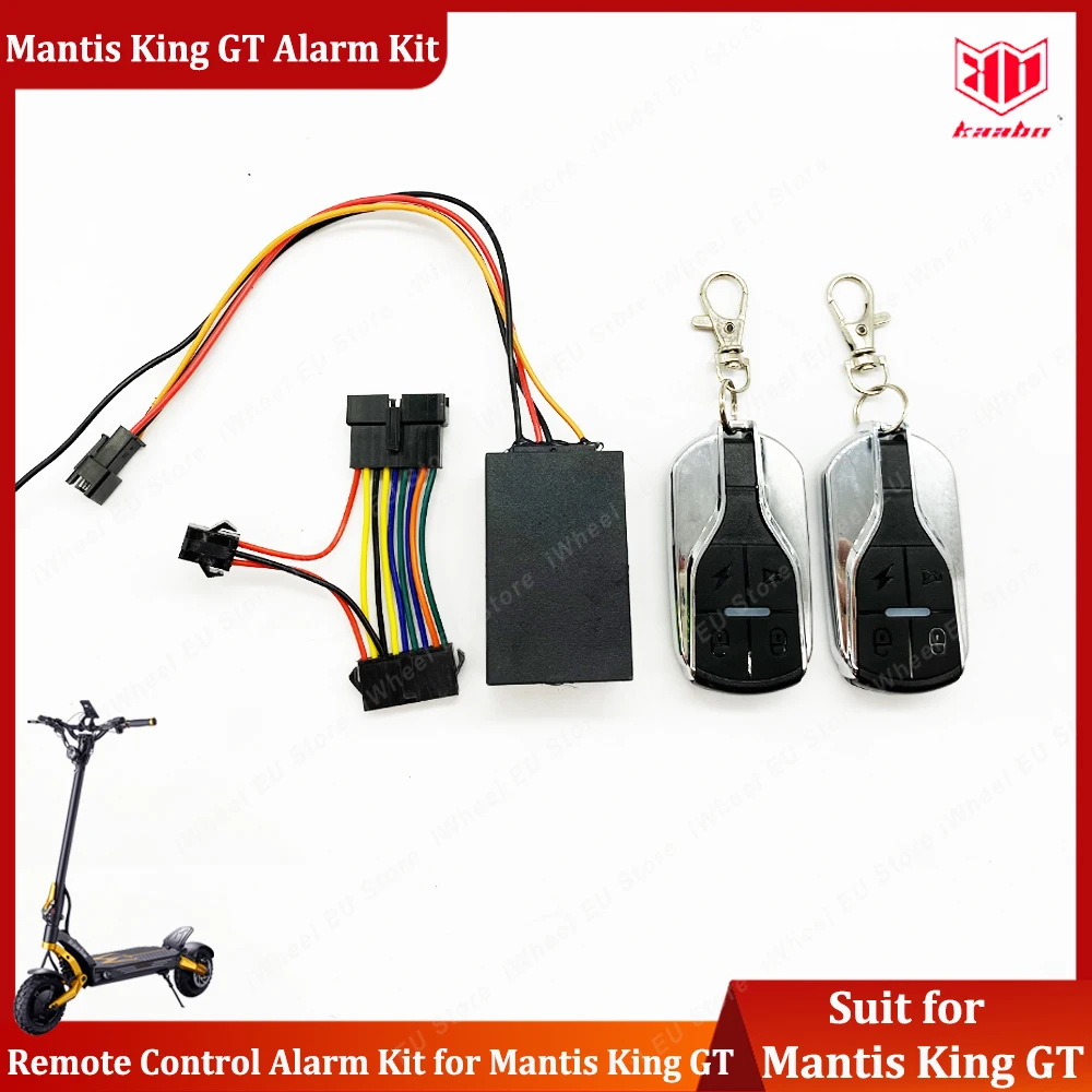 Kaabo Mantis King GT Remote Control Alarm Kit Anti-theft Alarm for Kaabo Mantis King GT 60V 24Ah Electric Scooter Easy Install