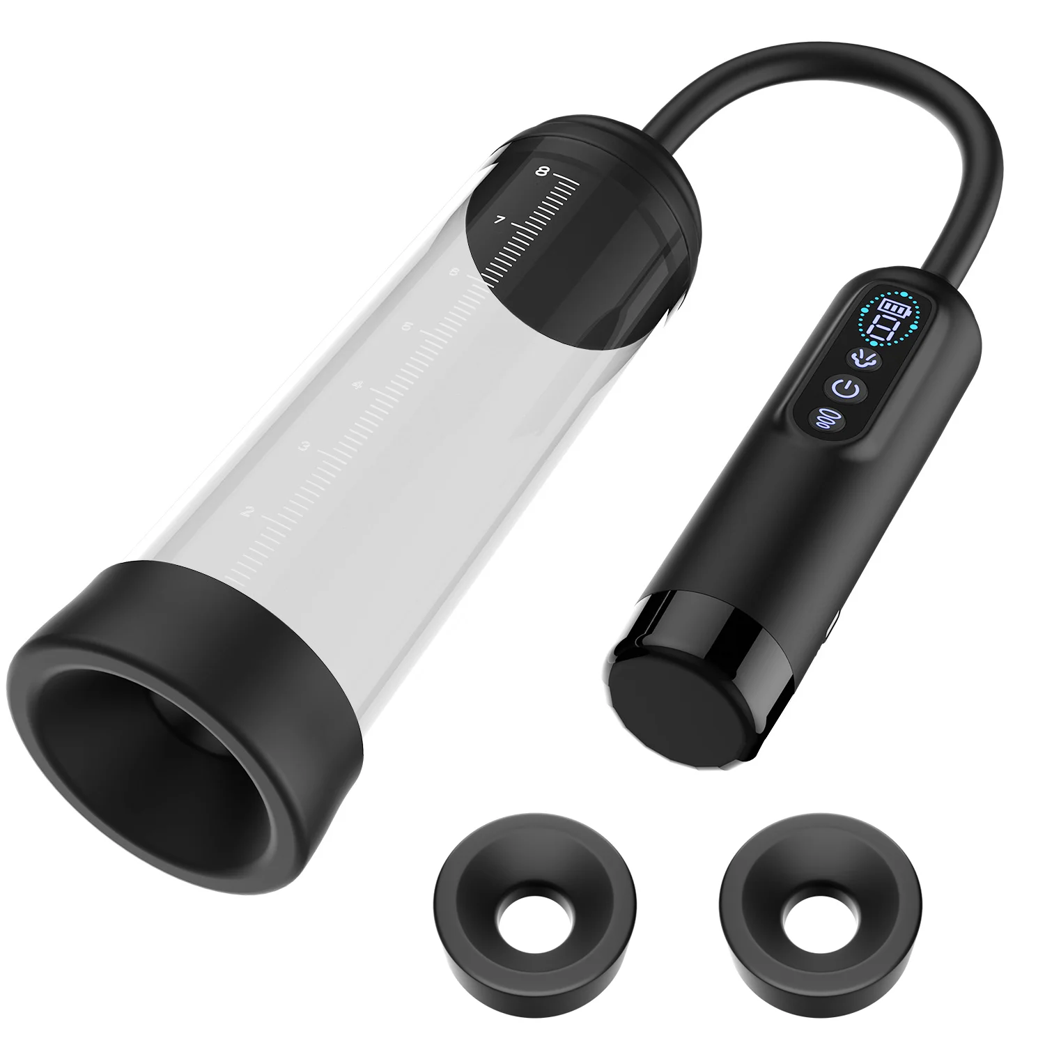 Automatic Electric Penis Pump for Men 6 Sucking Male Vacuum Suction Massager Penis Enlarger Glans Blowjob Masturbation Sex Toys