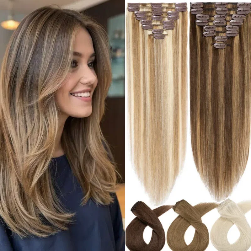 clip-in-hair-extensions-100-human-hair-7-pieces-set-straight-weft-custom-set-color-length-weight