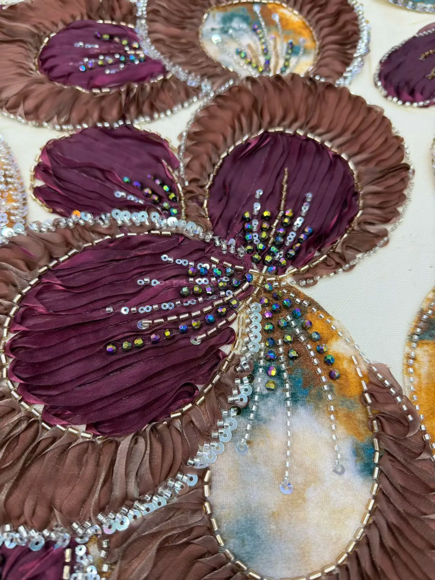 

New Arrival African Lace Fabric 2026 Water Soluble Sequins High Quality Nigerian Guipure Cord Lace Fabric For Woman Praty Dress