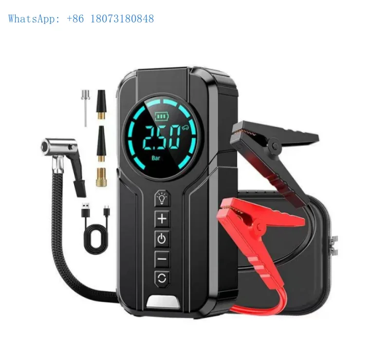 

Factory Price 12V 84000mAh Portable car jump start Multifunction jump starter power bank with Flashlight Jump Starter