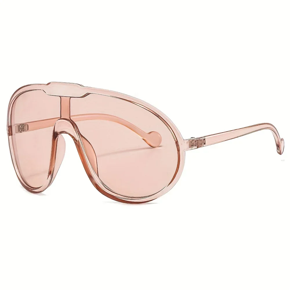Oversized Square Sunglasses Women Punk Fashion Big Frame Vintage Cycling Sun Glasses Men Shades Retro Gradient Shades UV400 image 5