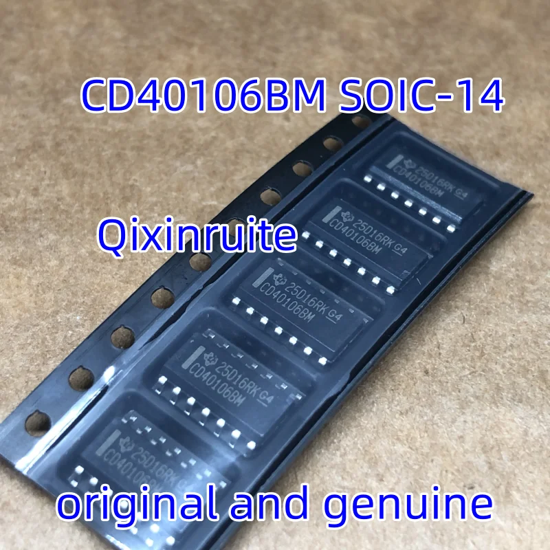 Qixinruite  New original CD40106BM SOIC-14 Schmitt flip-flop/inverter IC chip