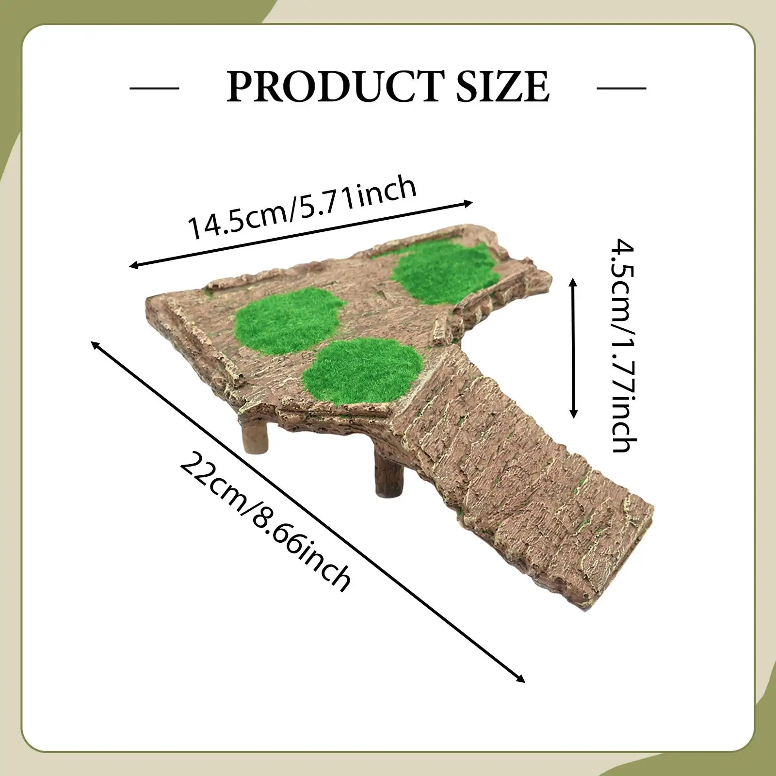 منصة الفرح السلحفاة السلحفاة يستريح حوض السلحفاة تسلق منحدر حوض السمك الديكور للبرمائيات الضفدع Terrapin السحالي #6