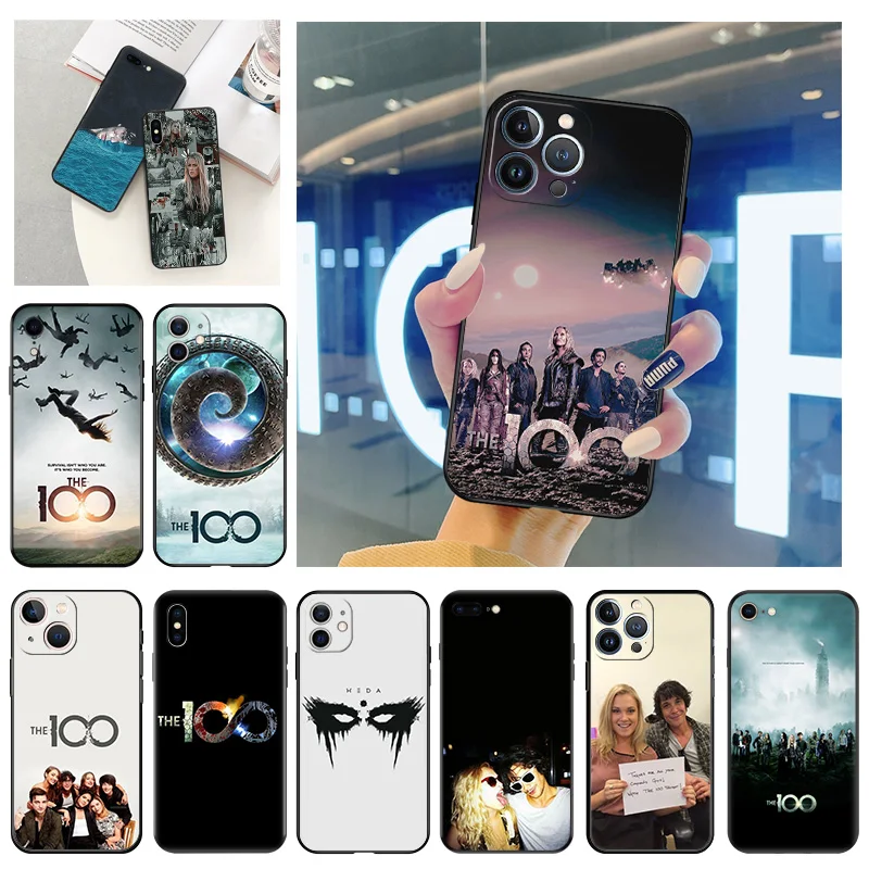 Phone Case For iPhone 11 12 Mini 13 14 15 Pro XS Max X 8 7 6 6s Plus SE XR The 100 Eliza Taylor Shell Black Cases Cover