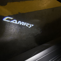 2Pcs For Camry Car Door Lights Bulbs Ghost Shadow Lamp LED Projector Accessories 40 50 55 70 XV40 XV50 XV70 2006-2023 2024