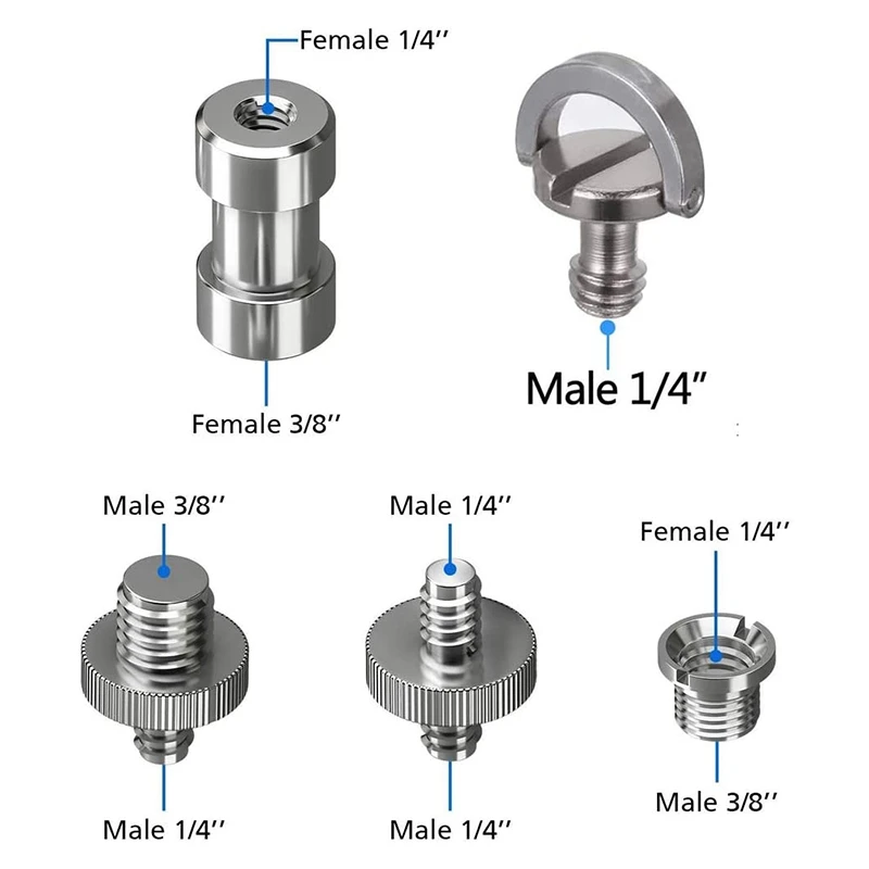 Tripod Screw Camera Adapter Screw Tripod Adapter Screw Camera Tripod Screw Converter