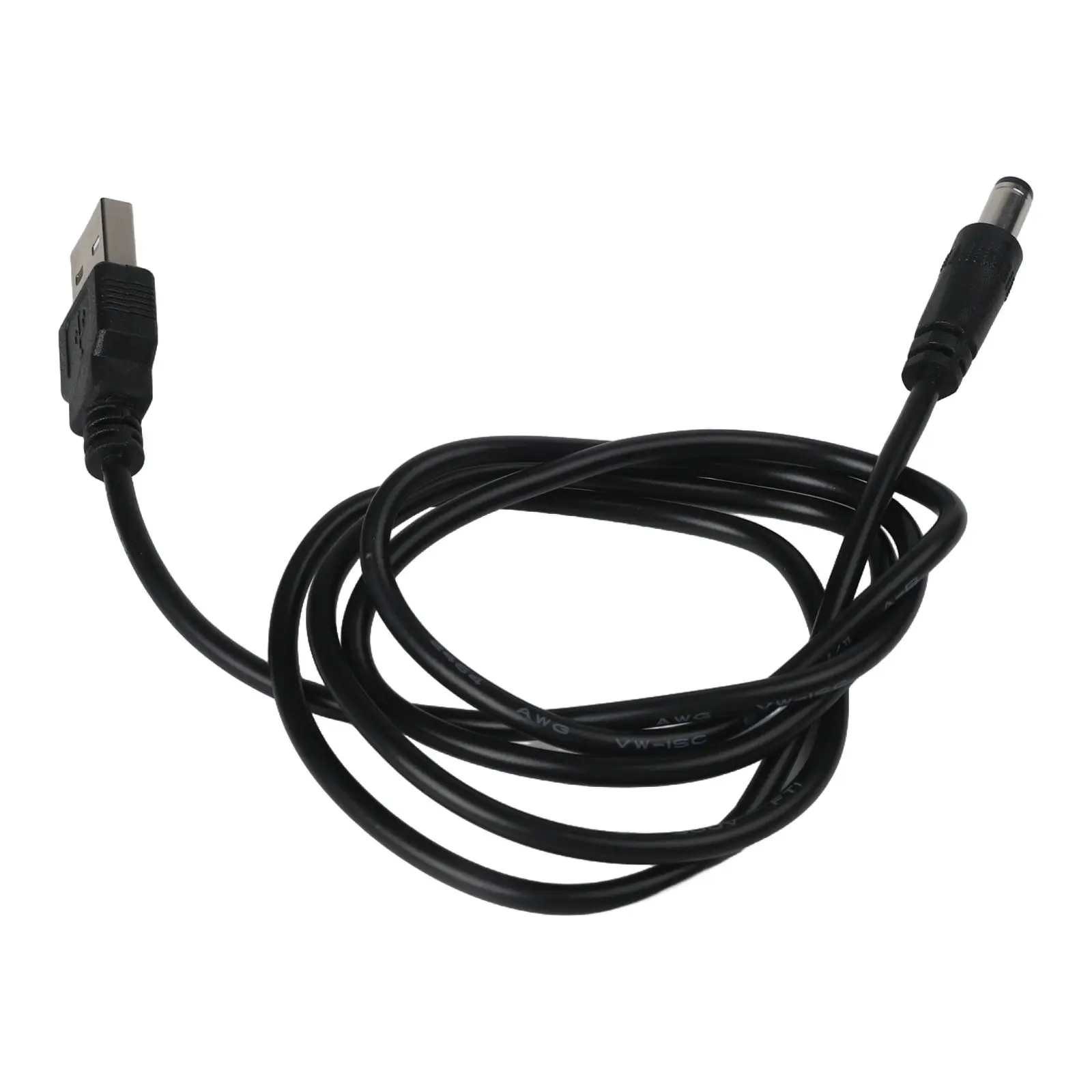 Power Cable USB To DC Power Cable 6.4 * 4.4mm Hassle-Free Setup Travel-Friendly Interchangeable Connectors 3.3ft Length