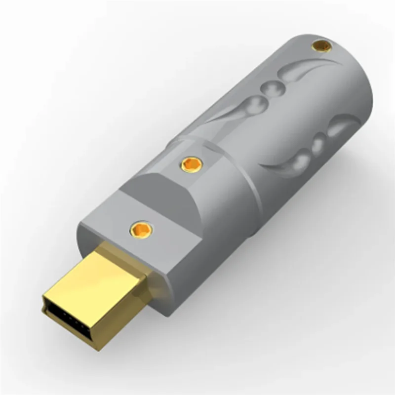 VIBORG Placcato Oro MINI USB Tipo-C Connettore Spina Jack Presa di Coda Porta MN08 MT08 Per Hifi Audio FAI DA TE