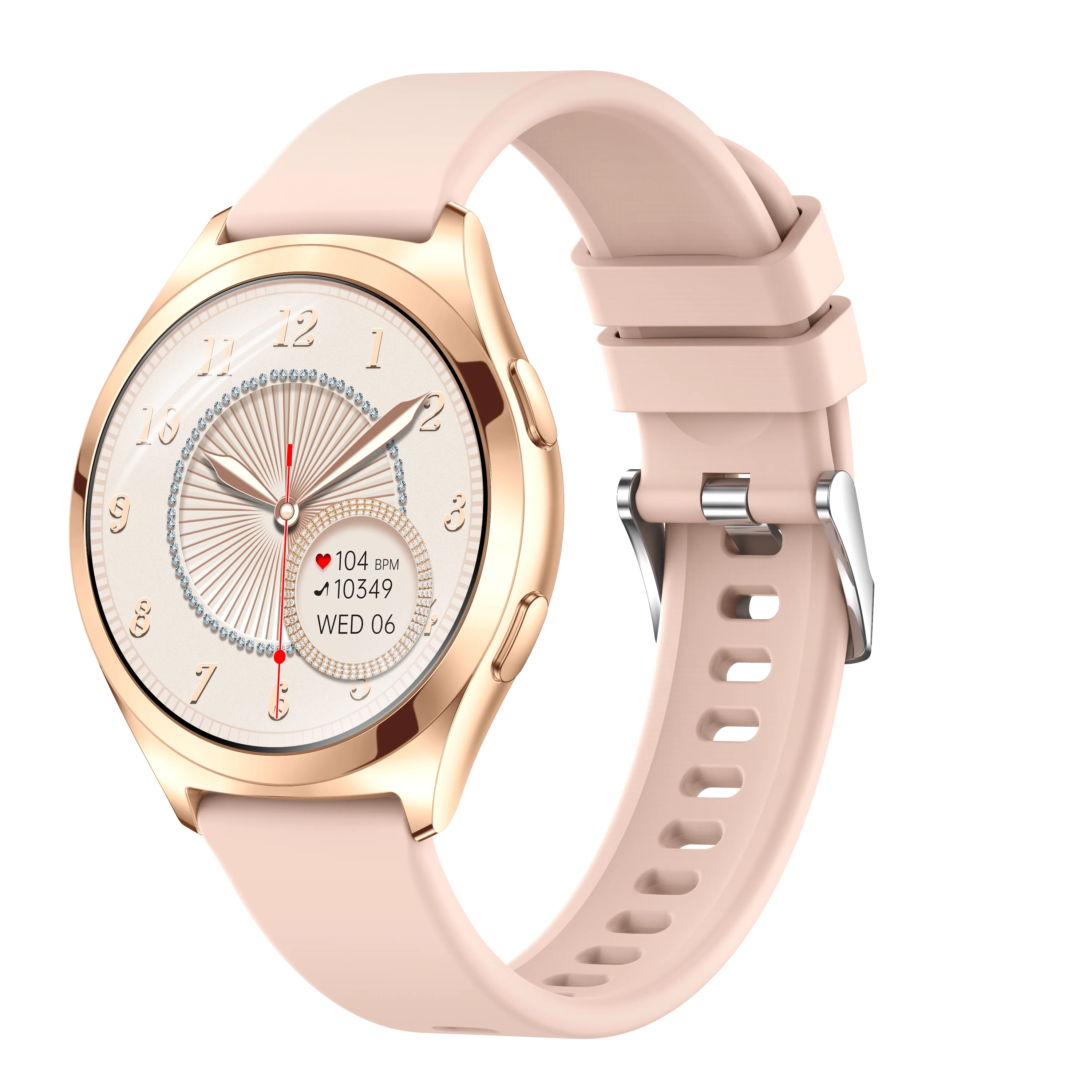 

Y35 Lady SmartWatch Watch 1.27" BT Calling Compass Voice Assistant Menstrual Period Health Tracking IP68 Waterproof Smart Watch