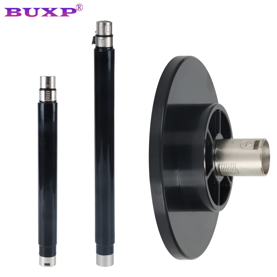 

BUXP Sex Machine Attachments 3.74'' Suction Cup Adapter Dildo Holder Adult Sex Toy Different Extension Rods for 3XLR Connector