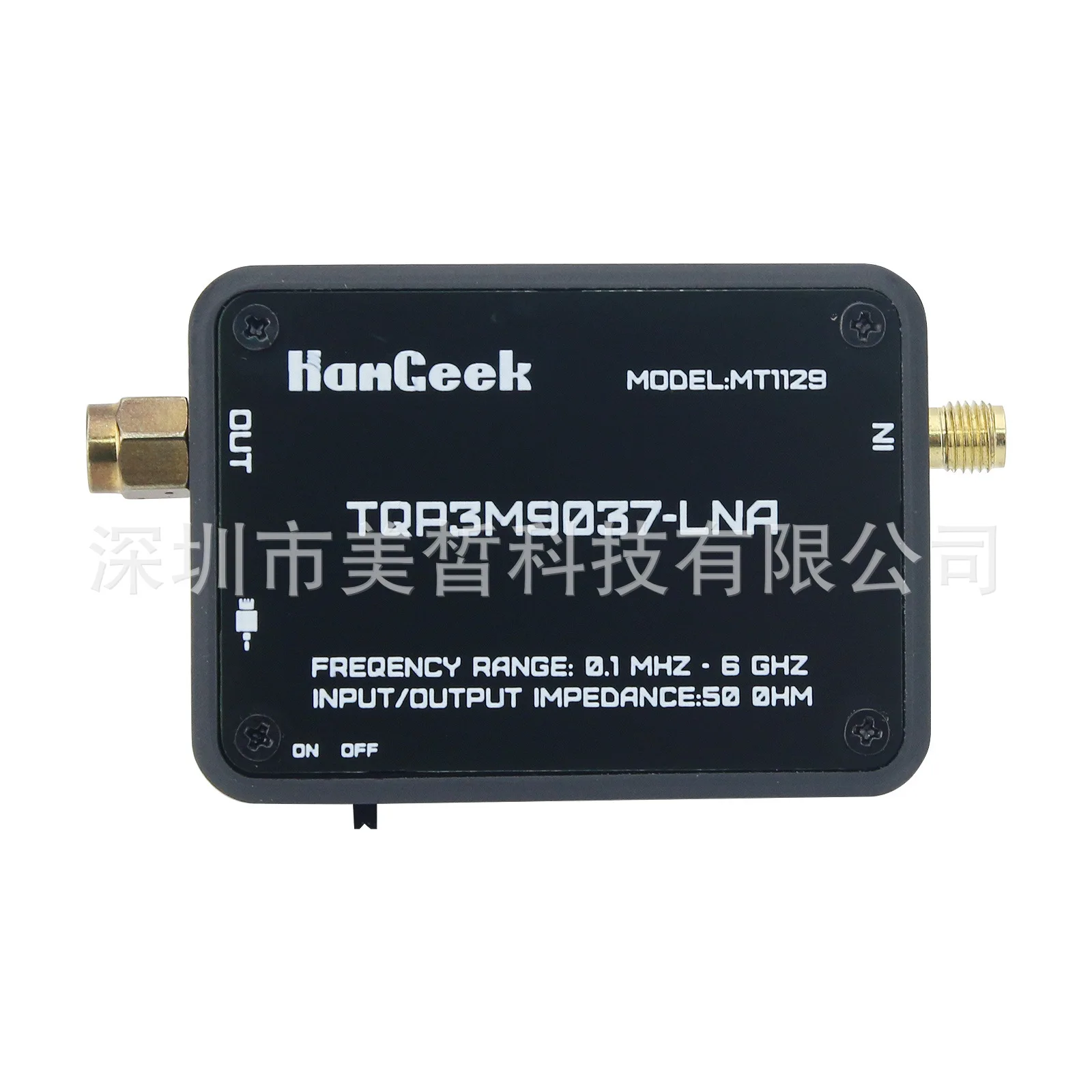 

MT1129 Low Noise Amplifier TQP3M9037 for Software Defined Radio Receivers