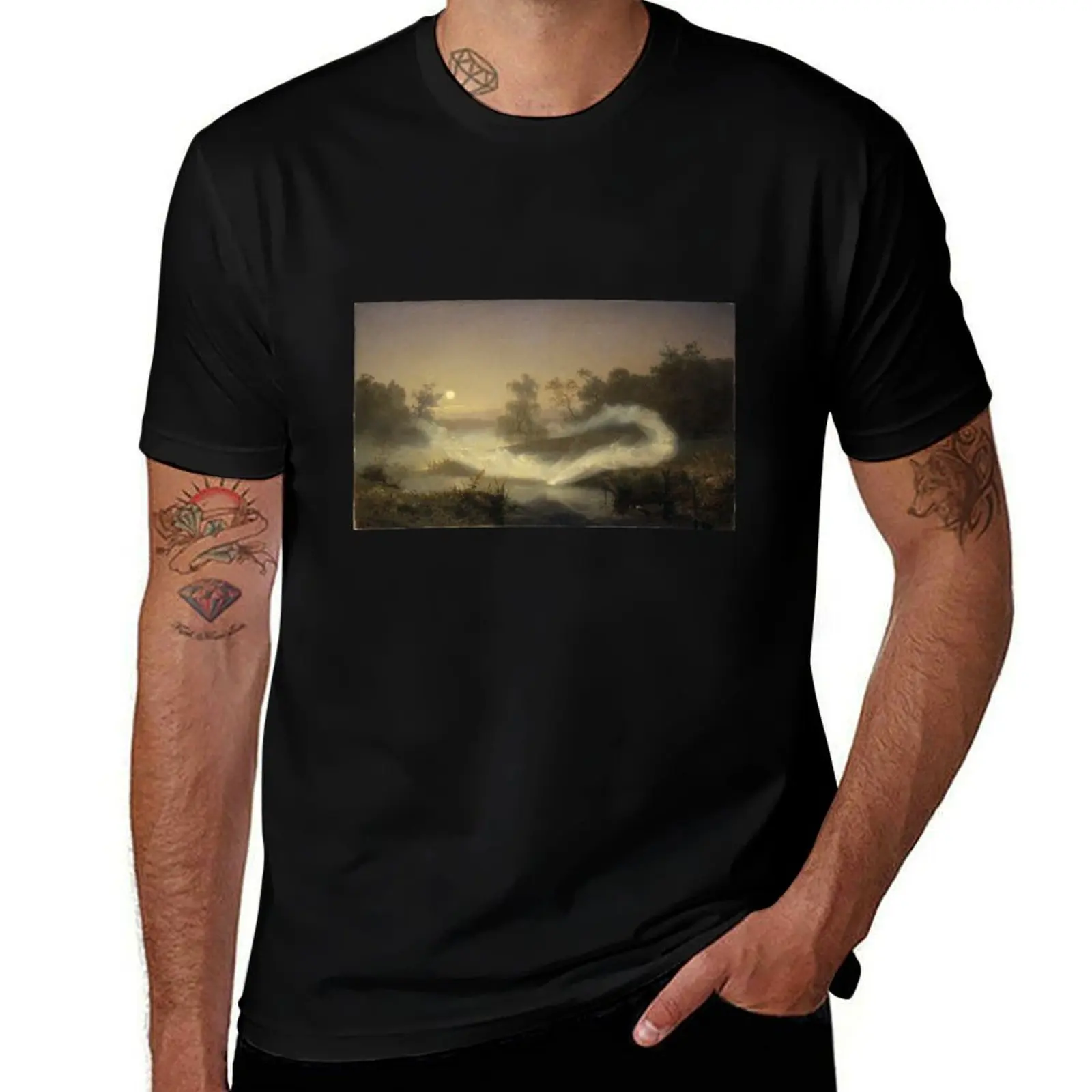 

Dancing Fairies (August Malmstrm) T-Shirt new edition plus size clothes tees summer 2025 Men's t shirts