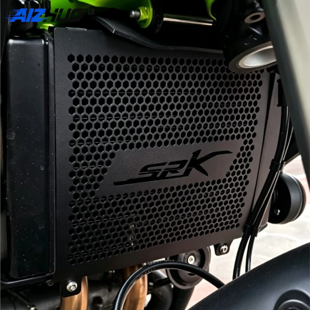For QJmotor SRK350 SRK 350 SRK400 SRK 400 2024 Motorcycle Radiator Guard Grille Protector Grill Cover Protection CNC Accessories